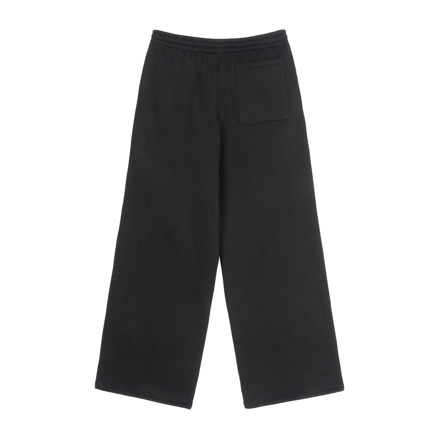Fleece Drawstring Straight-Leg Sweatpants