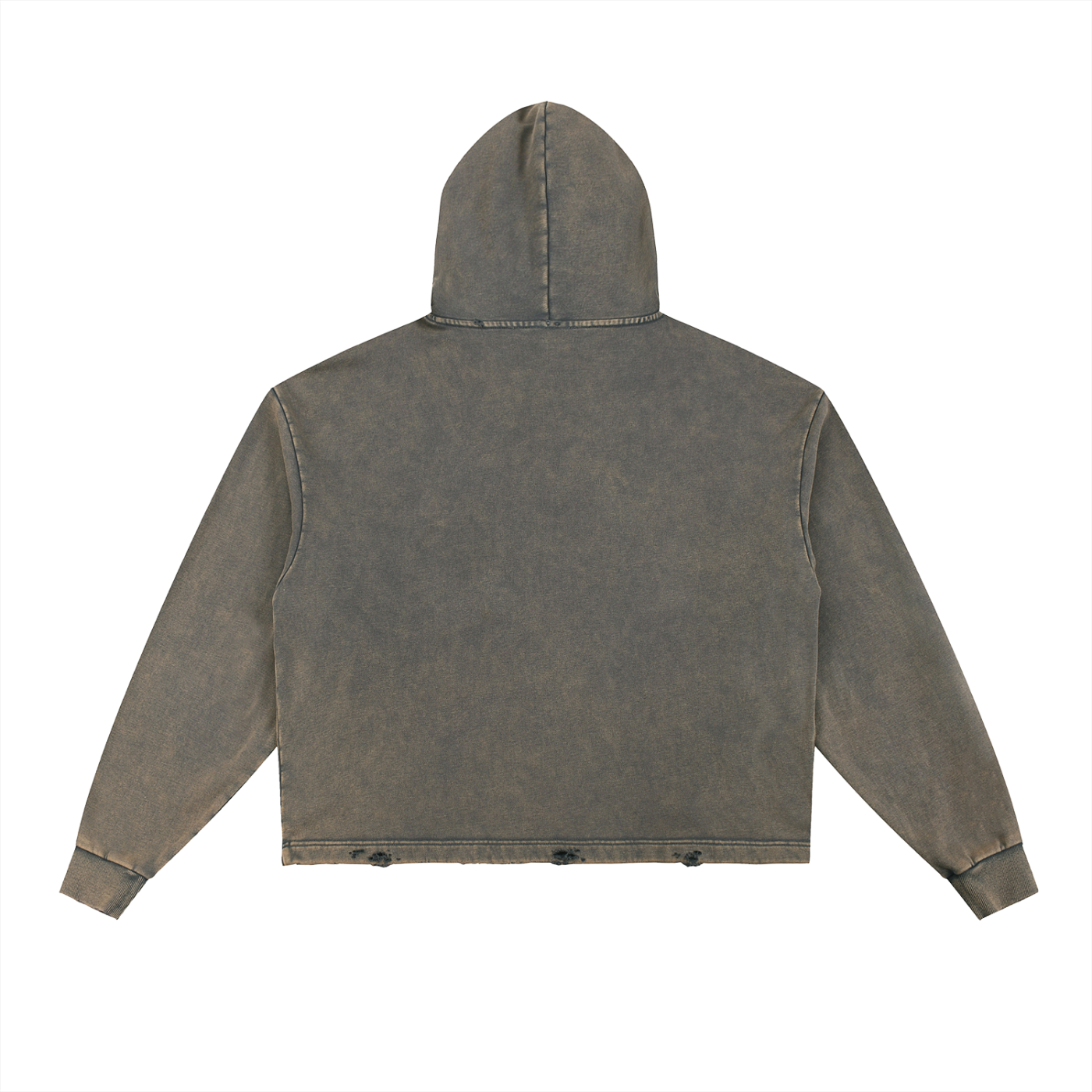 Vintage Cropped Hoodie
