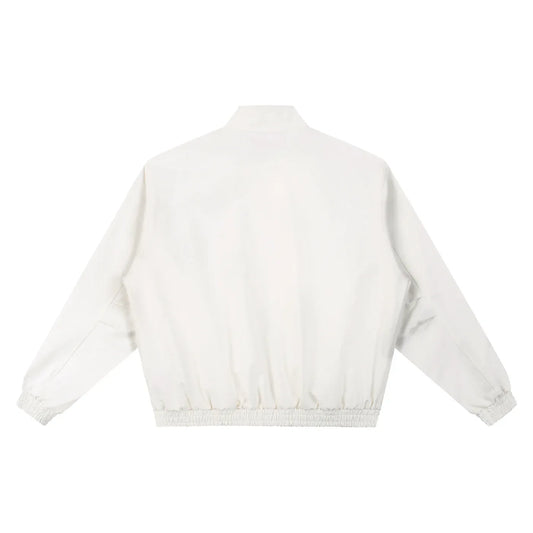 Unisex Y2K - Block Zip-Up Windbreaker – Casual Streetwear Bomber for Spring, Fall & Winter - B&M