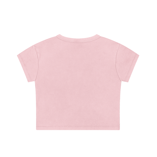 Women’s Fitted Cotton Crop Tee