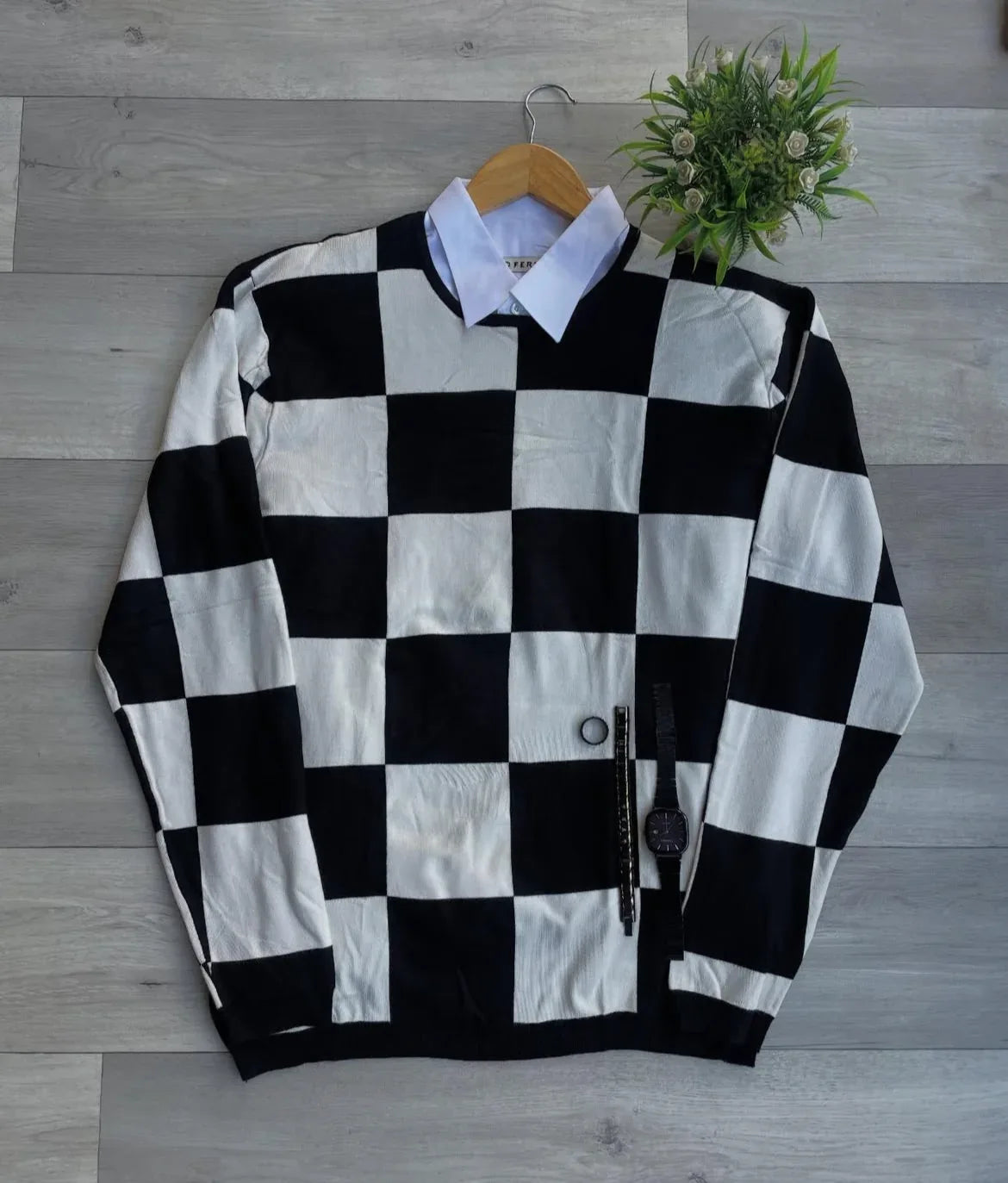 unisex Chess Sweat Shirt - B&M