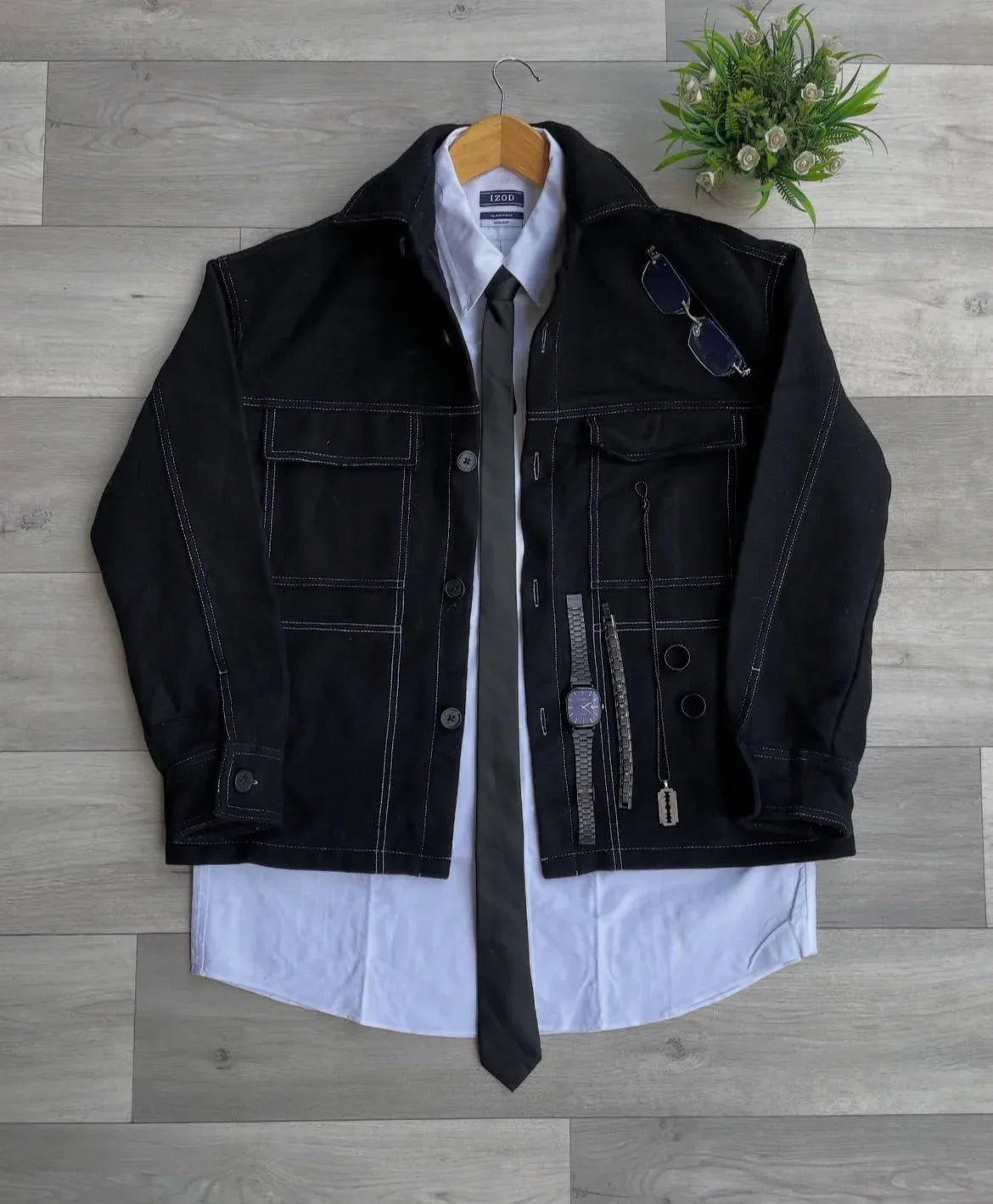 Day-to-Night Patterned Outfit Set - B&M