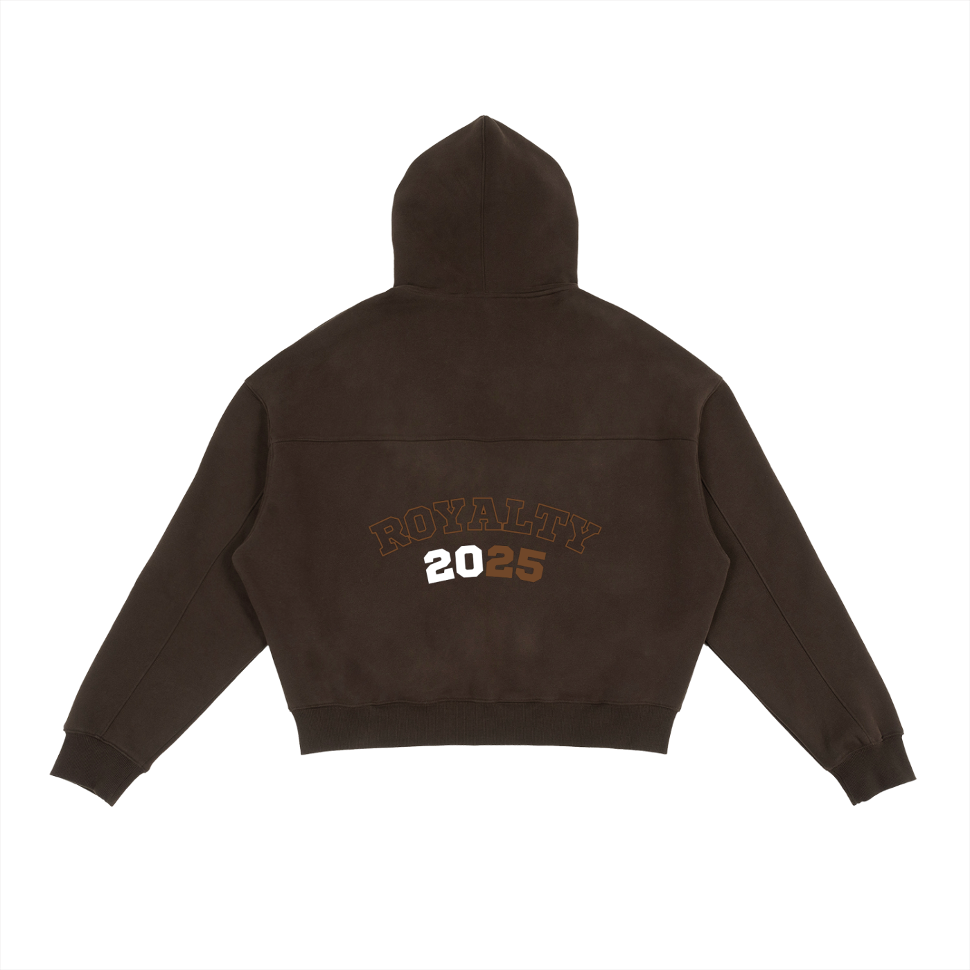 Unisex Boxy V-Hem Hoodie | Casual Zip-Up Sweatshirt