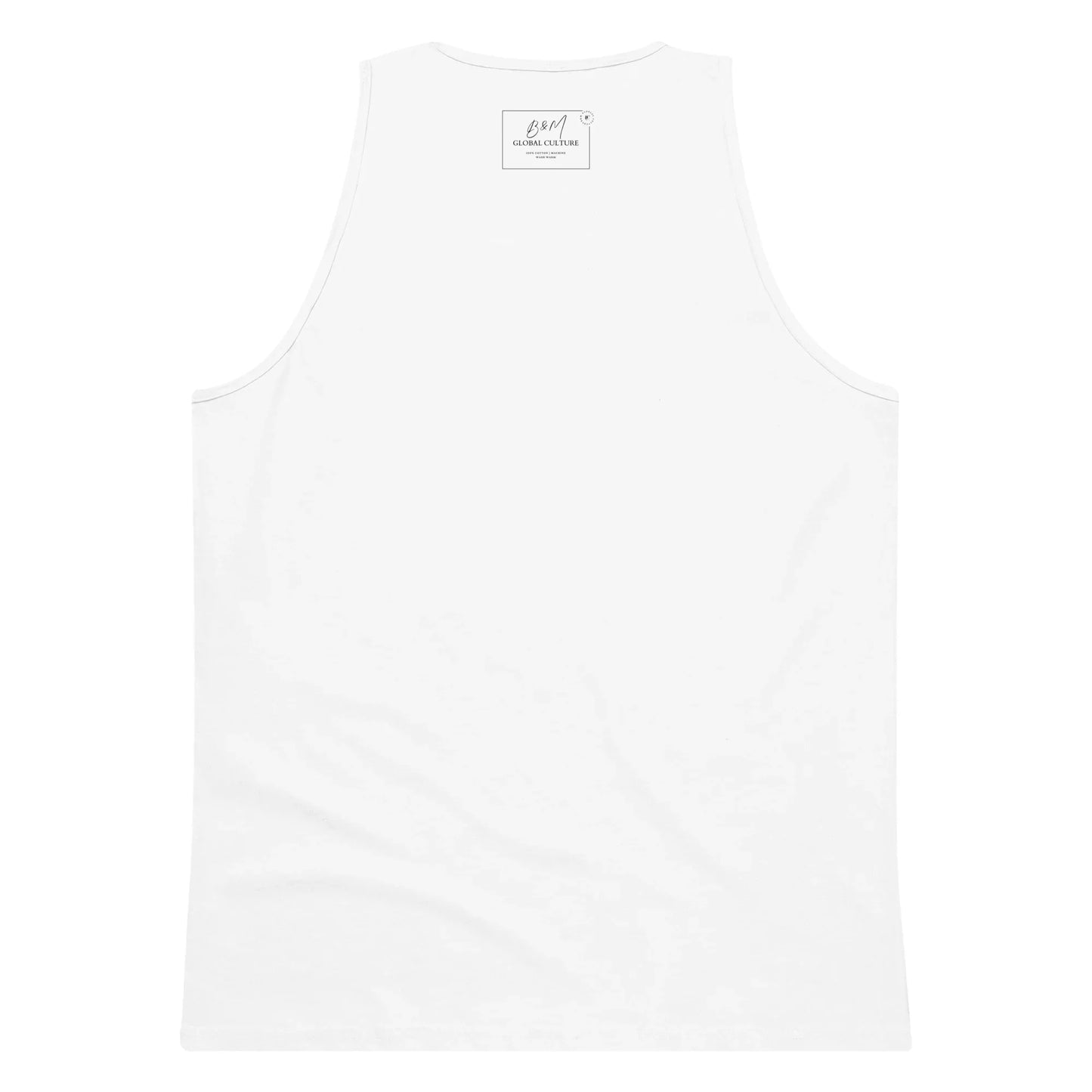 White Graphic Vest - B&M