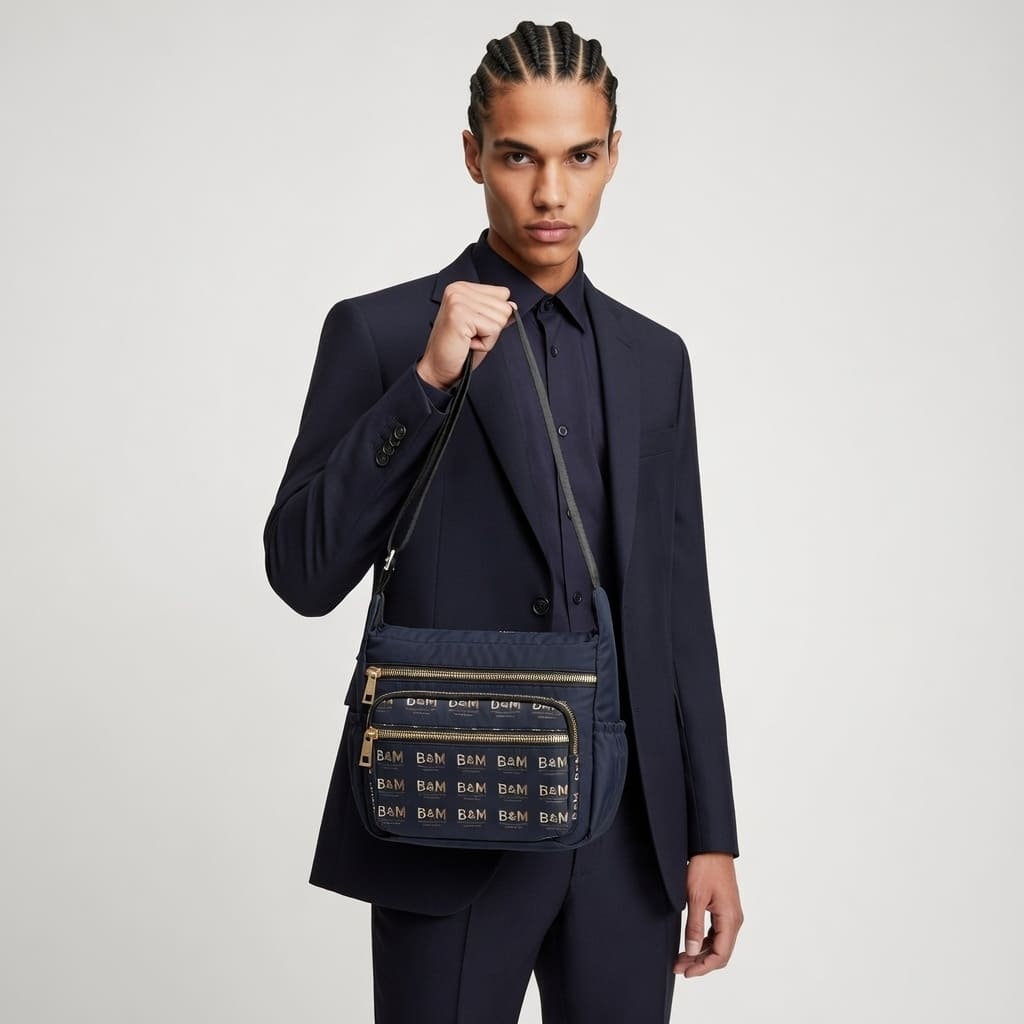 Unisex-Multi-pocket Crossbody Bag