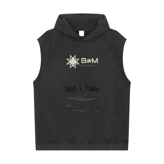 Men’s Sleeveless Hoodies & Tank Tops – Street & Gym Style