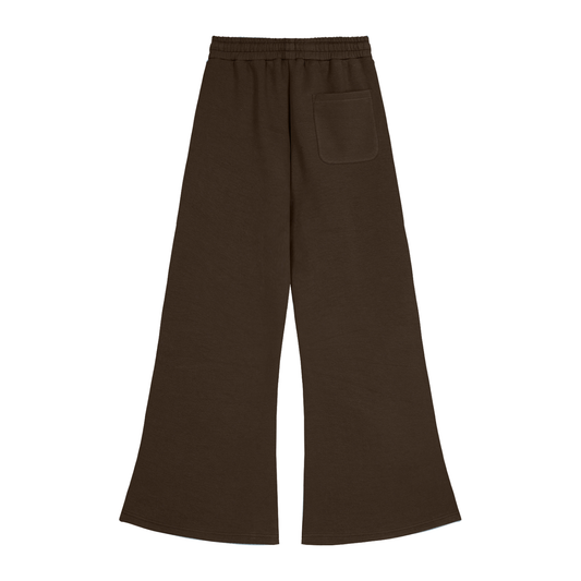 Relaxed Fit Wide-Leg Jogger Pants