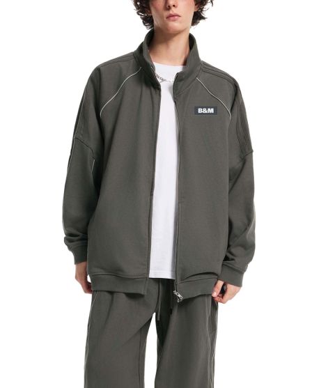 Unisex Oversized Zip-Up Jacket