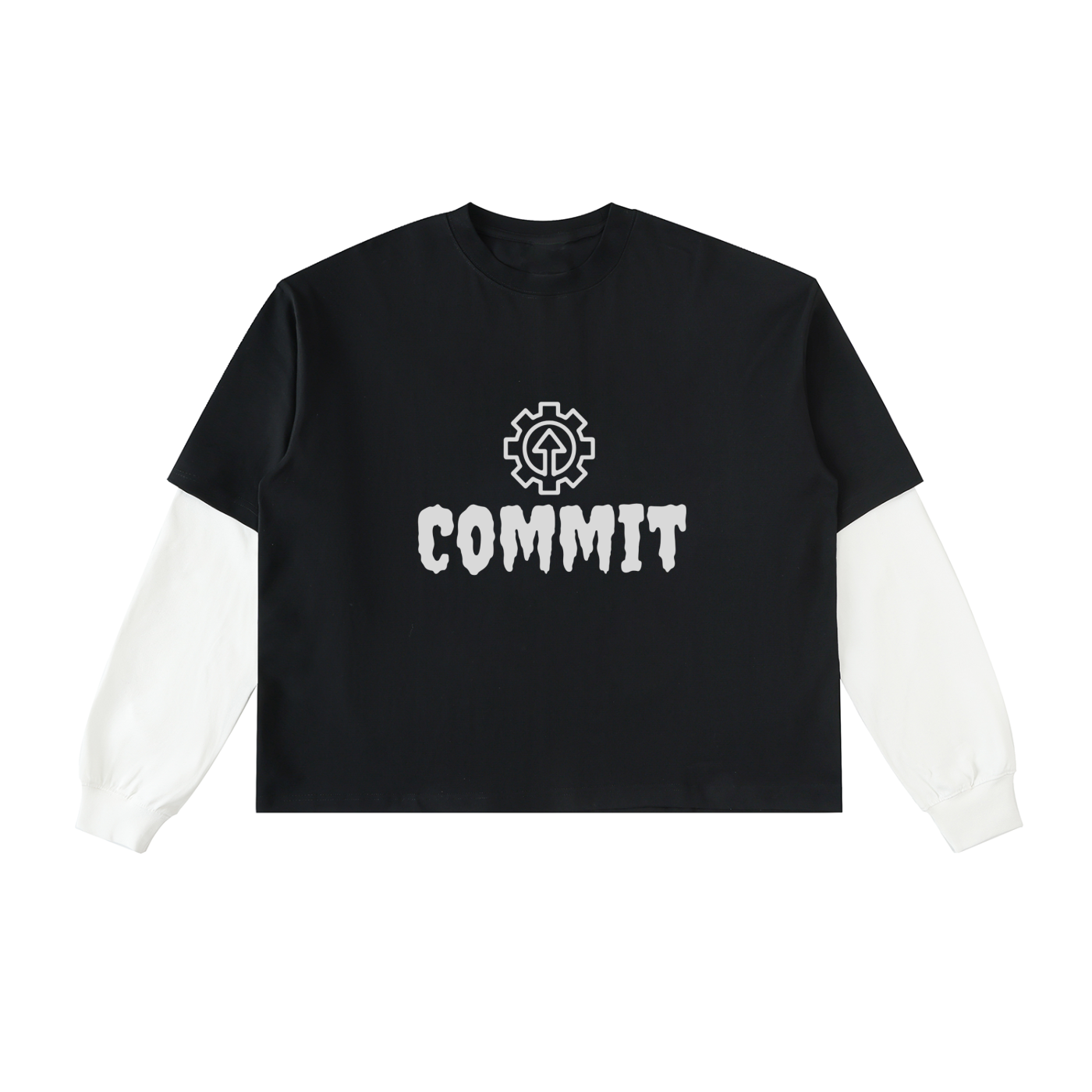 techwear hoodie T-shirt