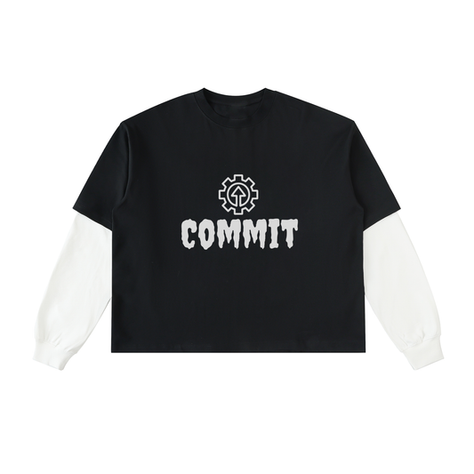 techwear hoodie T-shirt