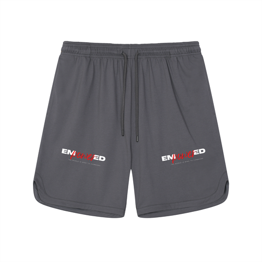 Mesh-Lined Quick-Dry Performance Shorts