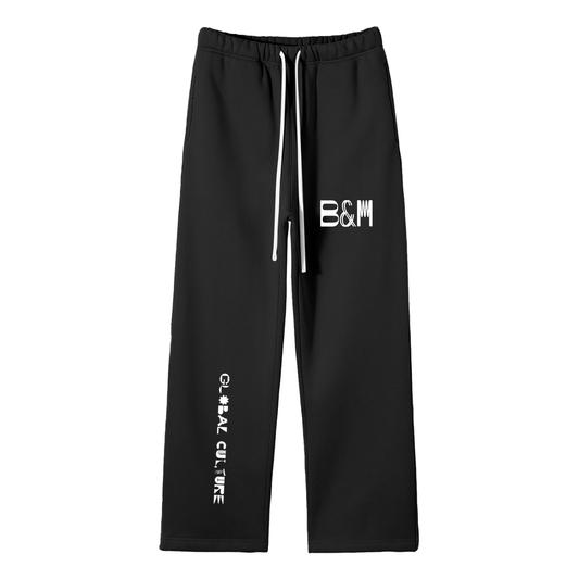 Unisex Fleece Straight-Leg Pants