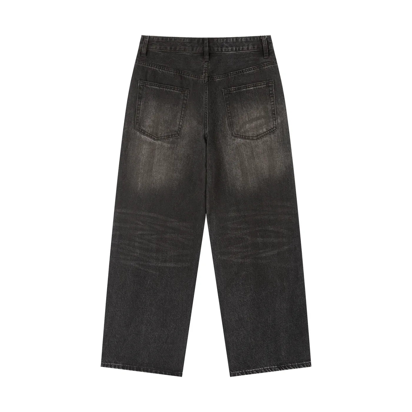 Vintage Wash Heavyweight Denim Jeans - B&M 