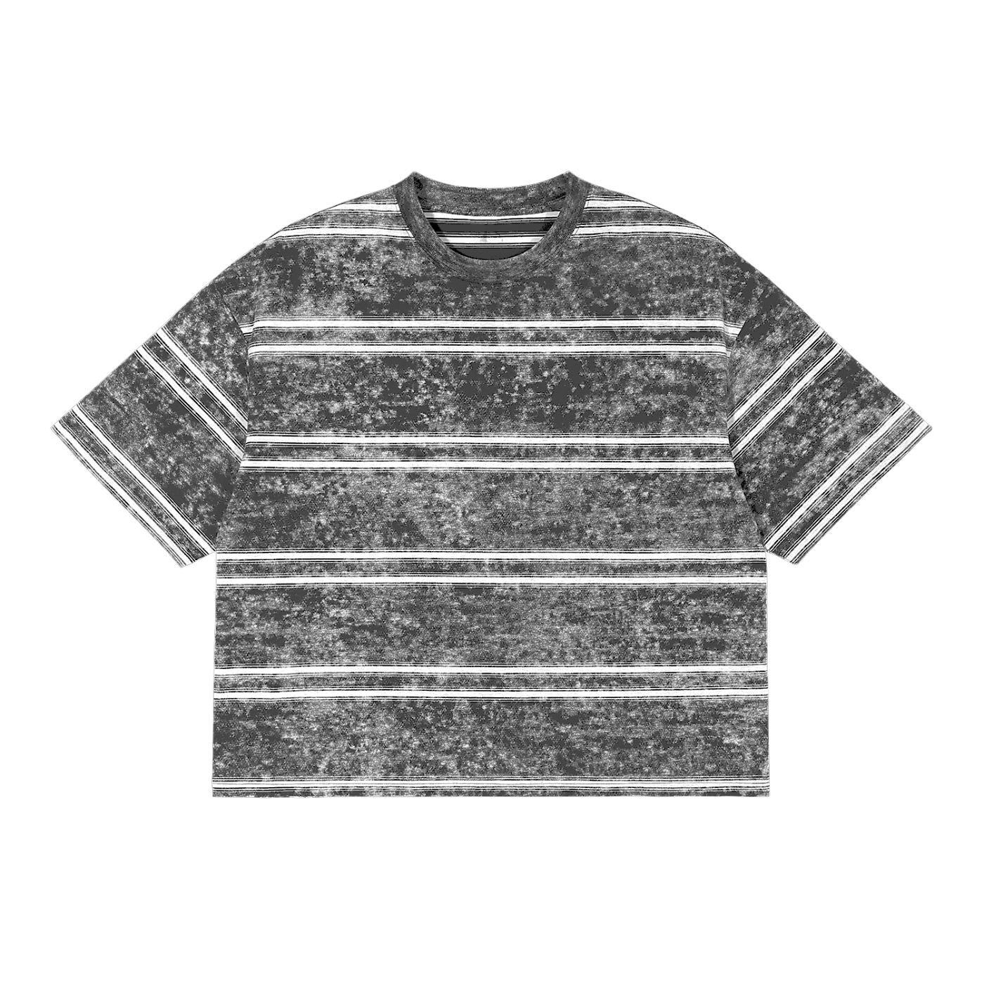 Frosted Stripe Boxy Tee