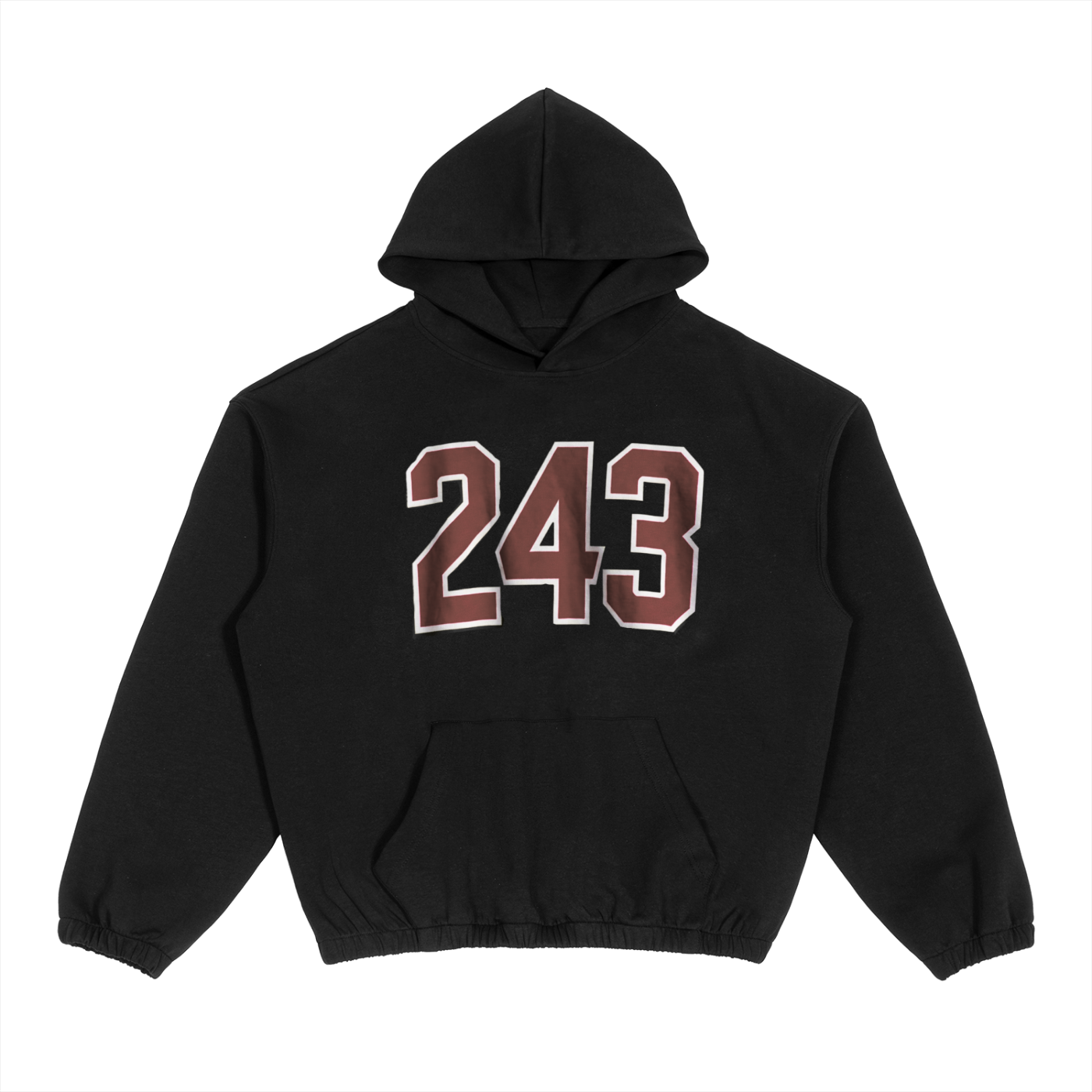 Boxy Cinched Hem Hoodie