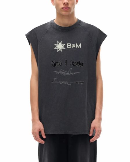 Men’s Sleeveless Hoodies & Tank Tops – Street & Gym Style