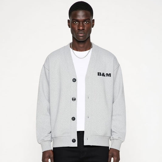Essential Heavyweight Sweat Cardigan