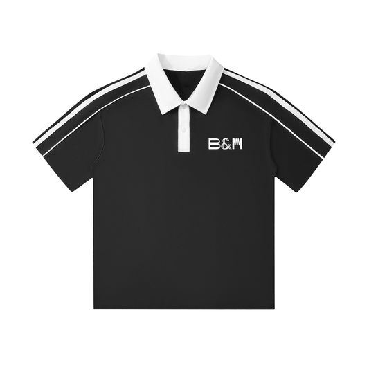 Unisex Retro Short-Sleeve Cotton Tee