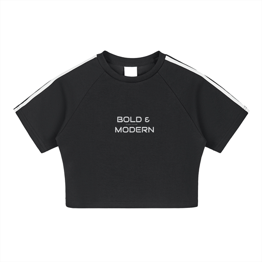 Taped Cooling Performance Crop Top