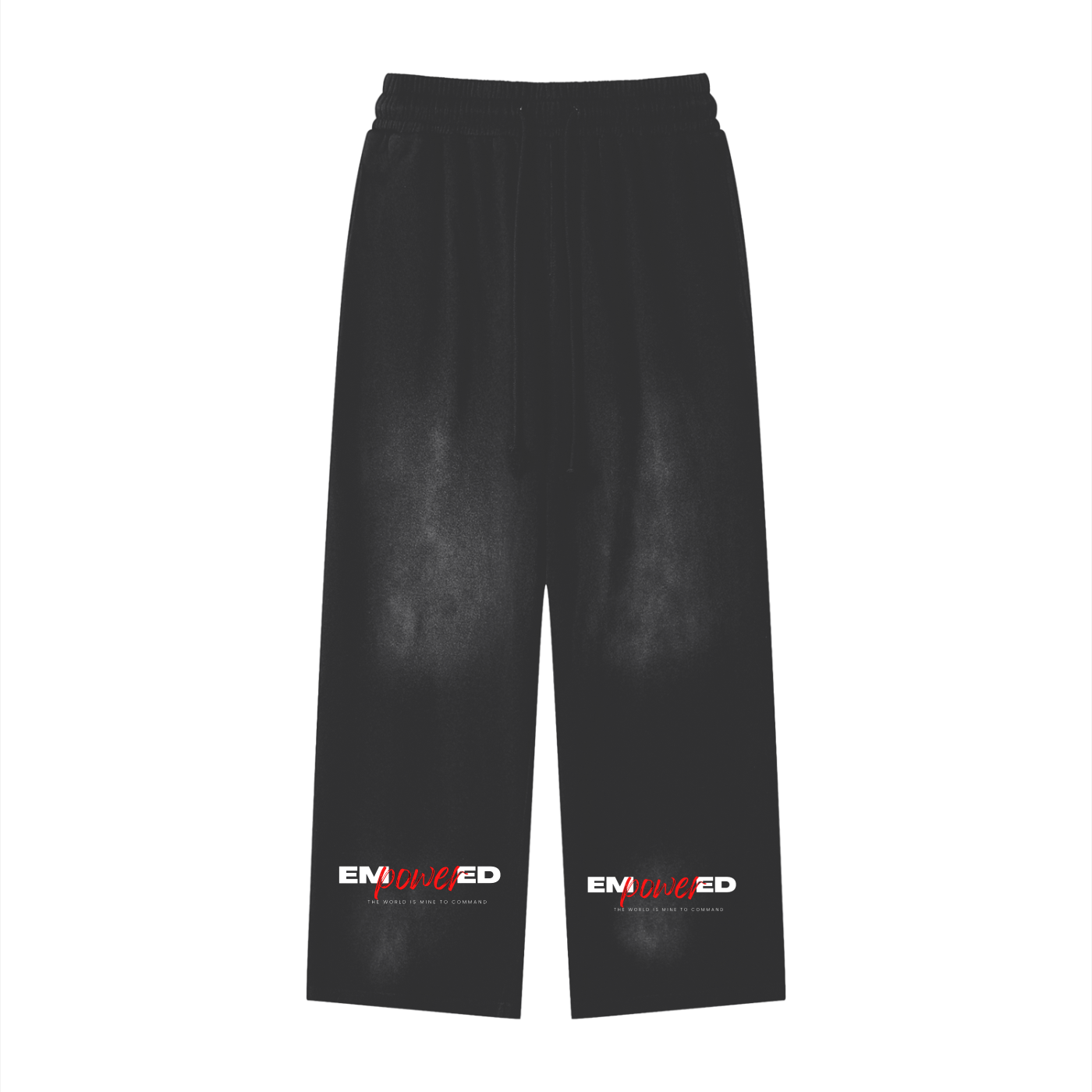 Effortless Athleisure Pure Cotton Handcrafted Monkey Wash Loose fit Sweatpants