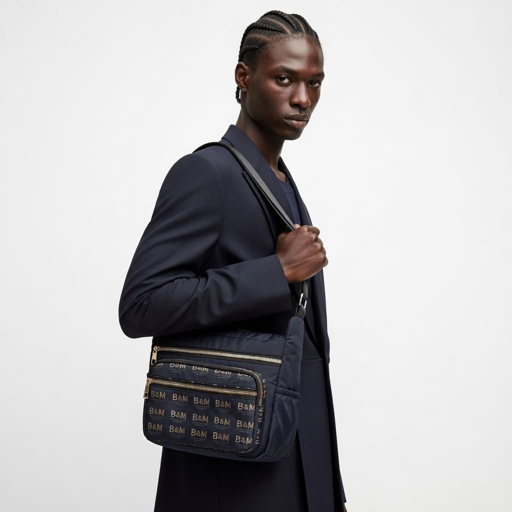 Unisex-Multi-pocket Crossbody Bag