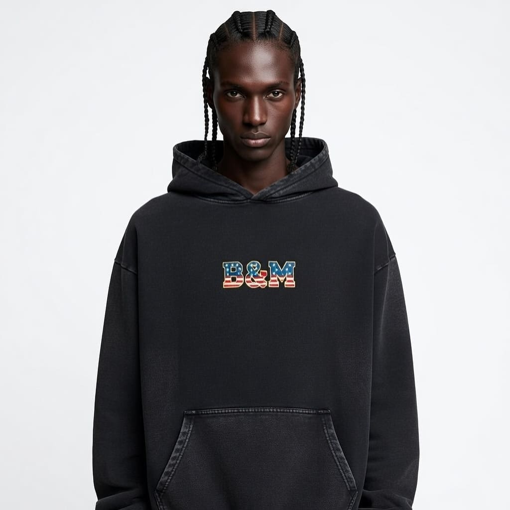 Unisex Washed Vintage Hoodie