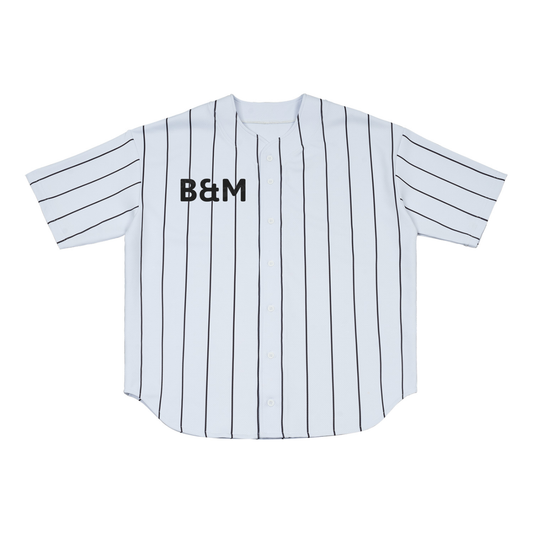 Pinstripe Baseball Jersey