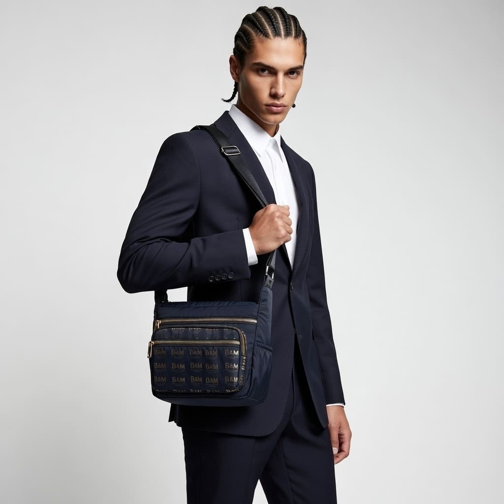 Unisex-Multi-pocket Crossbody Bag