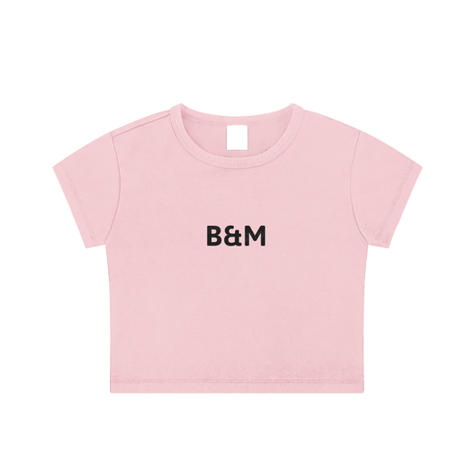 Women’s Fitted Cotton Crop Tee