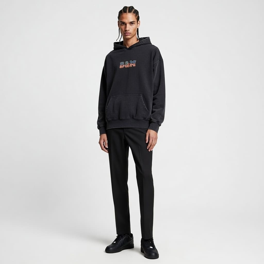 Unisex Washed Vintage Hoodie