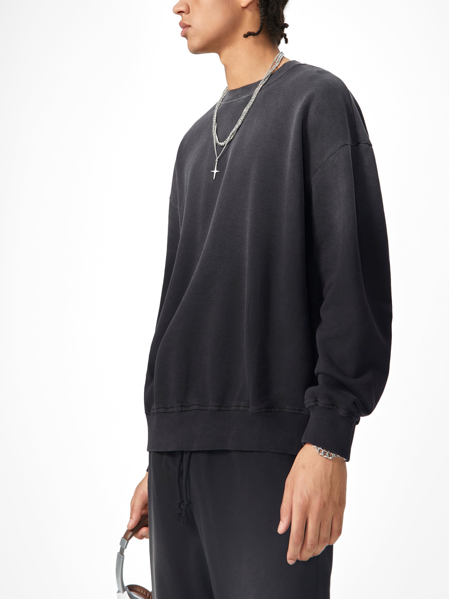 Sunset Drift Drop-Shoulder Sweatshirt