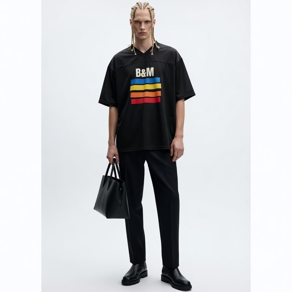 Boxy football jersey