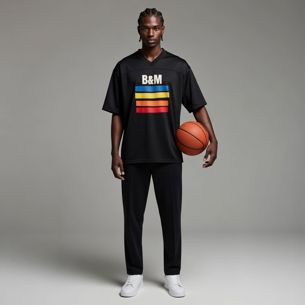 Boxy football jersey