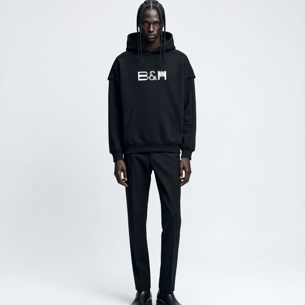 Autumn/Winter Men's Street Style Graphic Hoodie