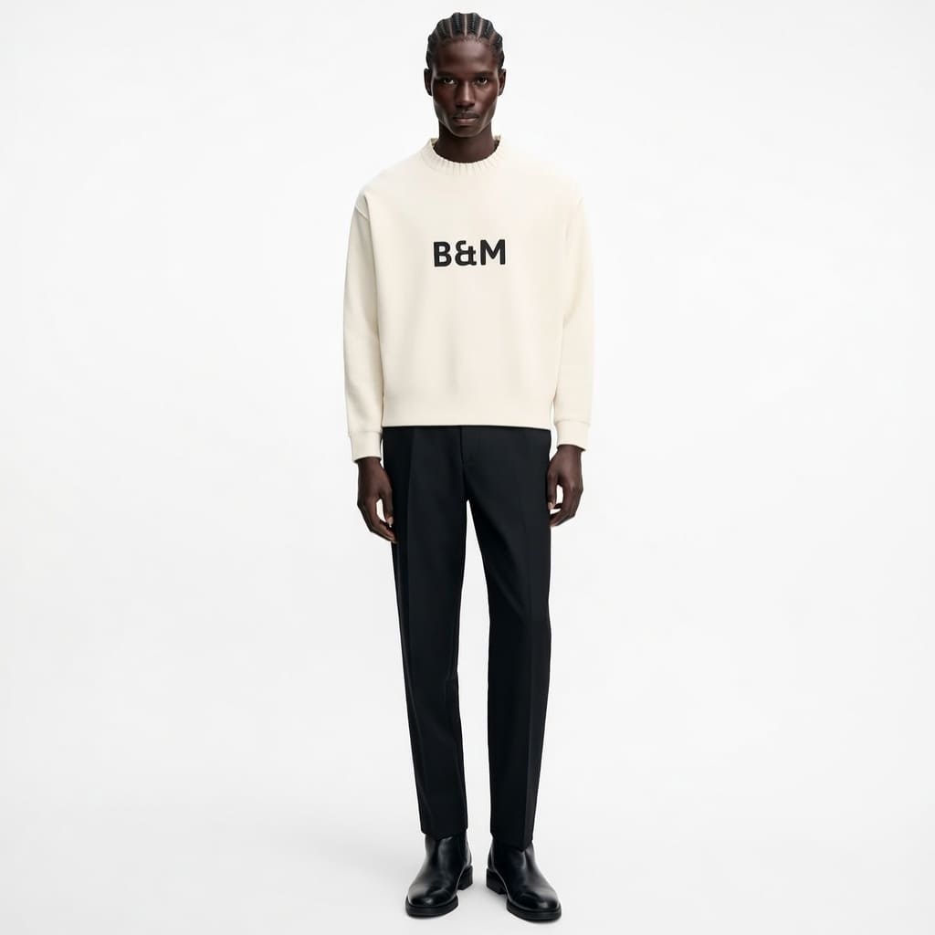 Unisex Round Neck Oversize Sweatshirt