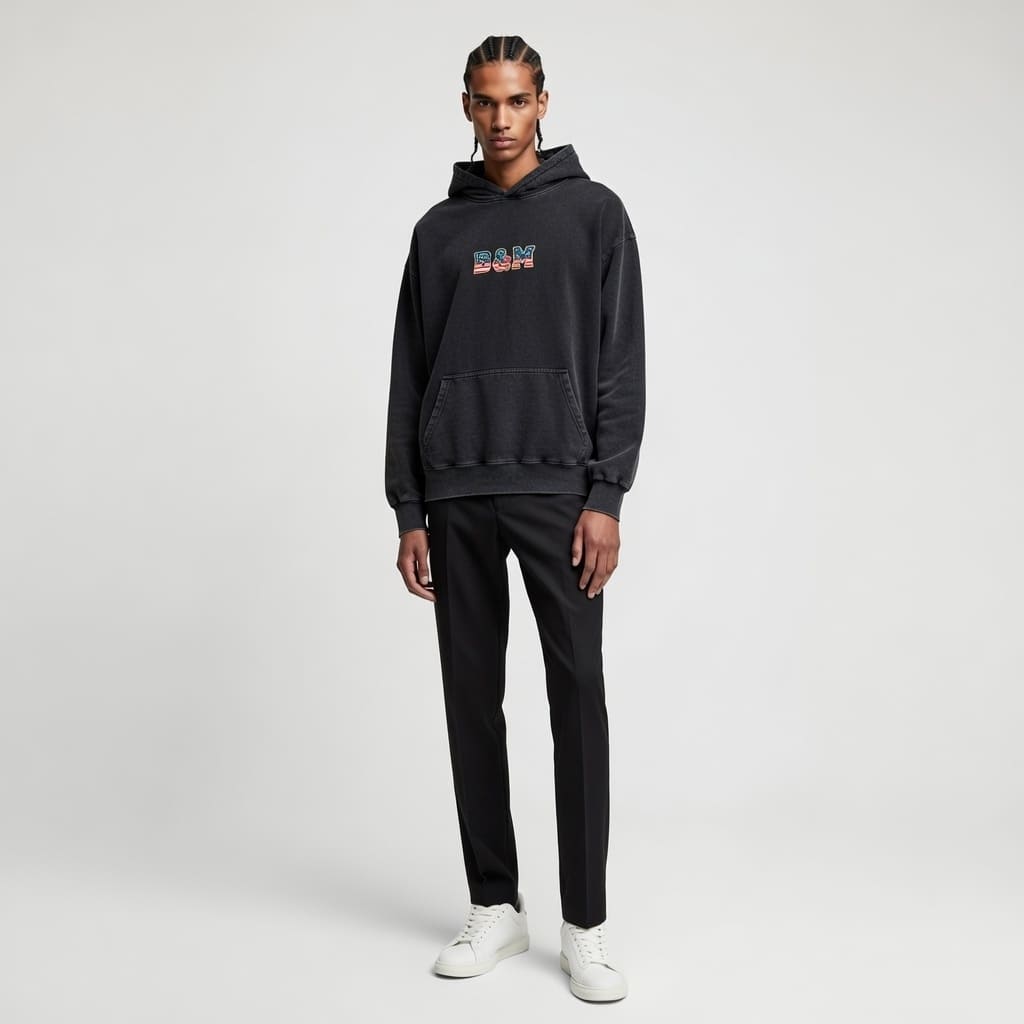 Unisex Washed Vintage Hoodie